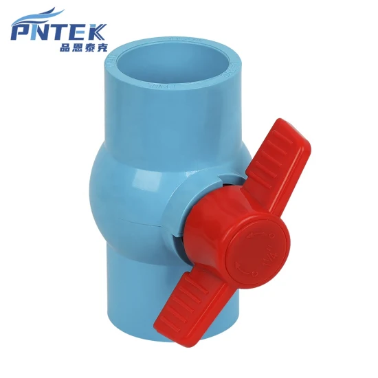 UPVC Manufacturers Pipe Compact Ball Valve for Water Supply