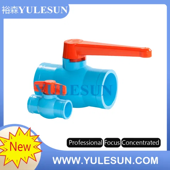 PVC Spigot Socket Ball Valve PVC Valve Ball Check Valve