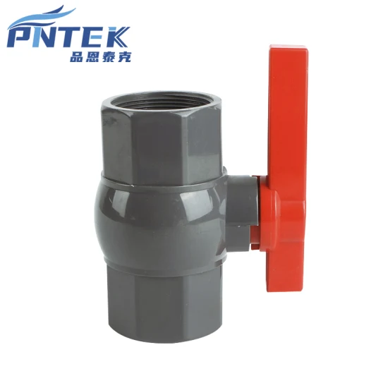 PVC Octagonal Compact Ball Valve Threaded for Industrial