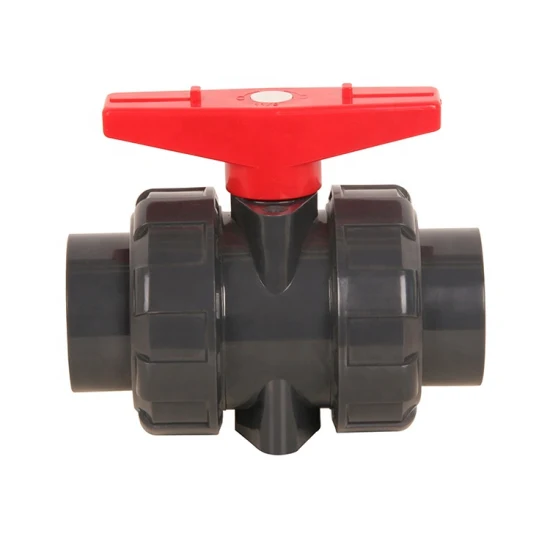 Pph CPVC PVC Plastic True Union Ball Valve for Industrial Waste Water