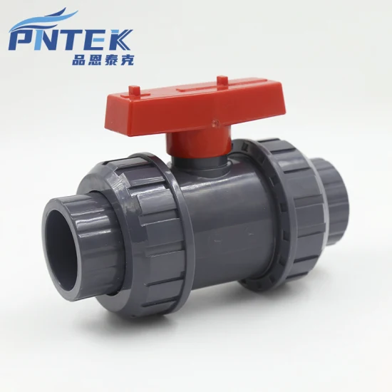 Best Plastic Union PVC Check 1/2inch Ball Valve 2 Way